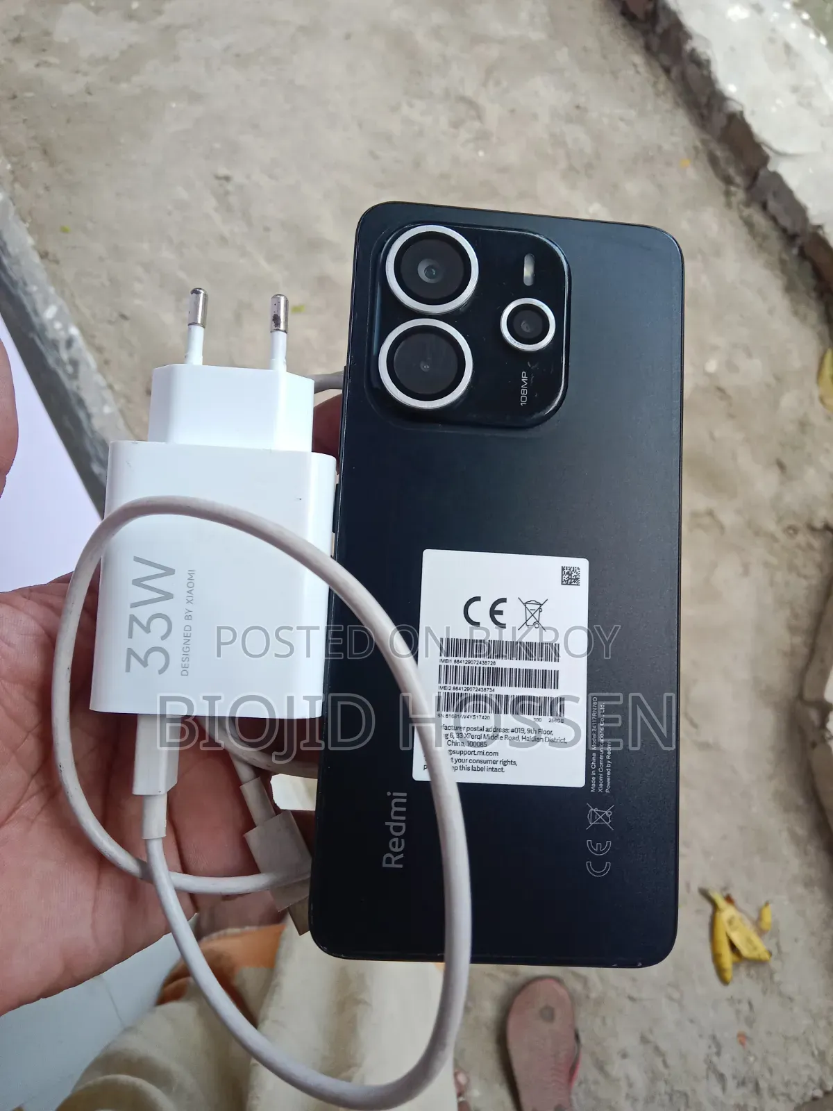 Xiaomi Redmi Note 14 4G 256 GB Black