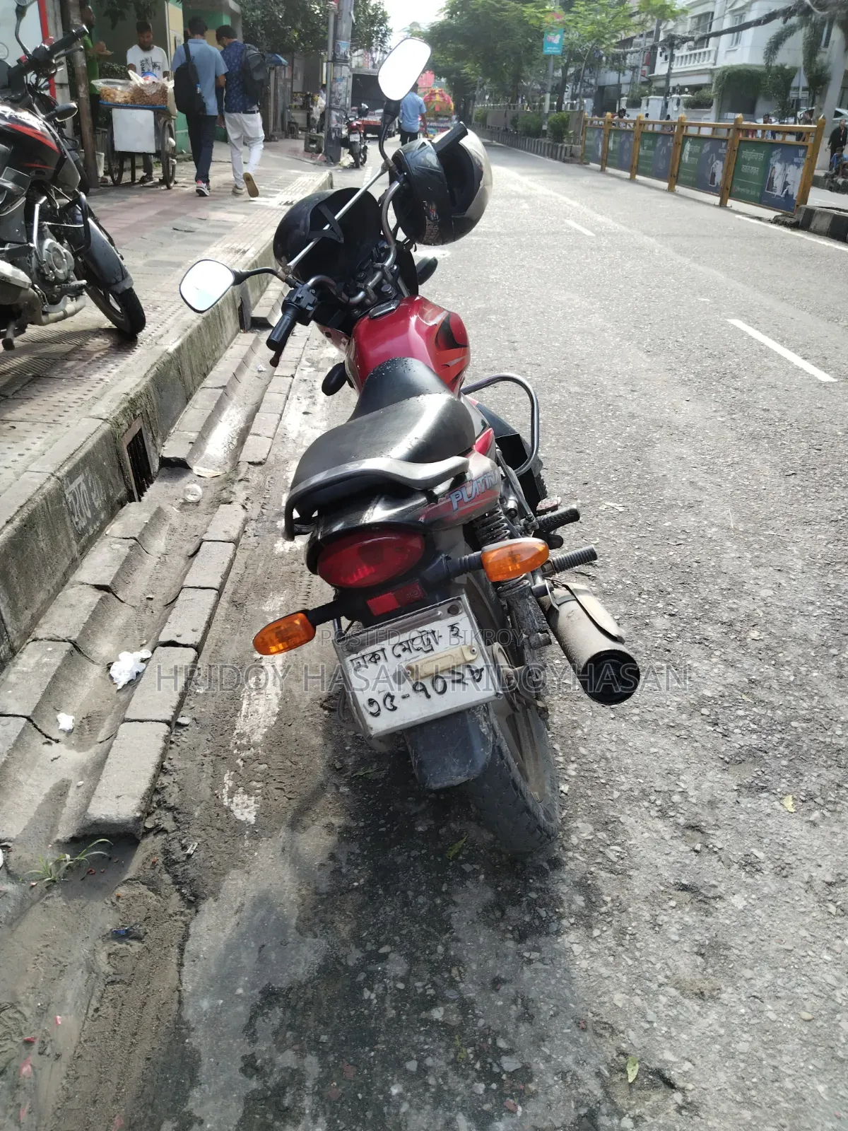 Bajaj Platina 100 2010 Red