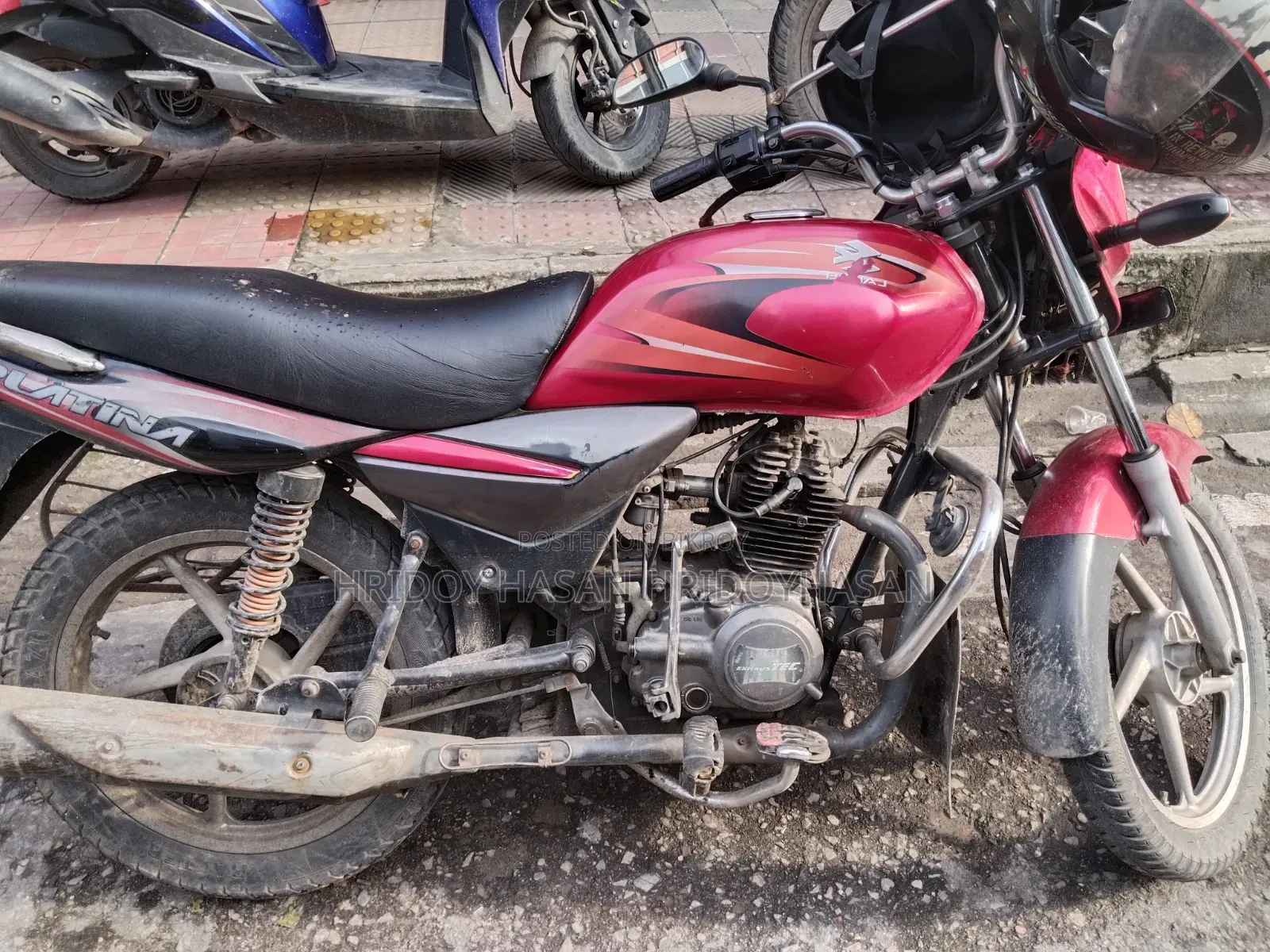 Bajaj Platina 100 2010 Red