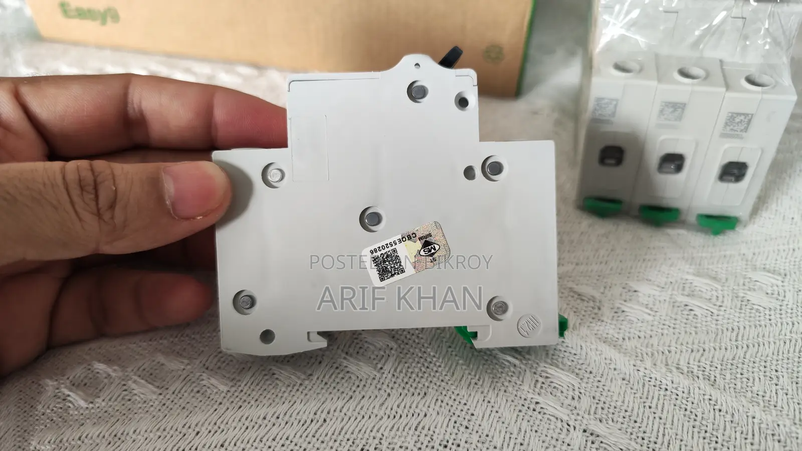 Schneider Electric Easy9 MCB 1p C 6000a 230v, (16a, 25a, 32a)