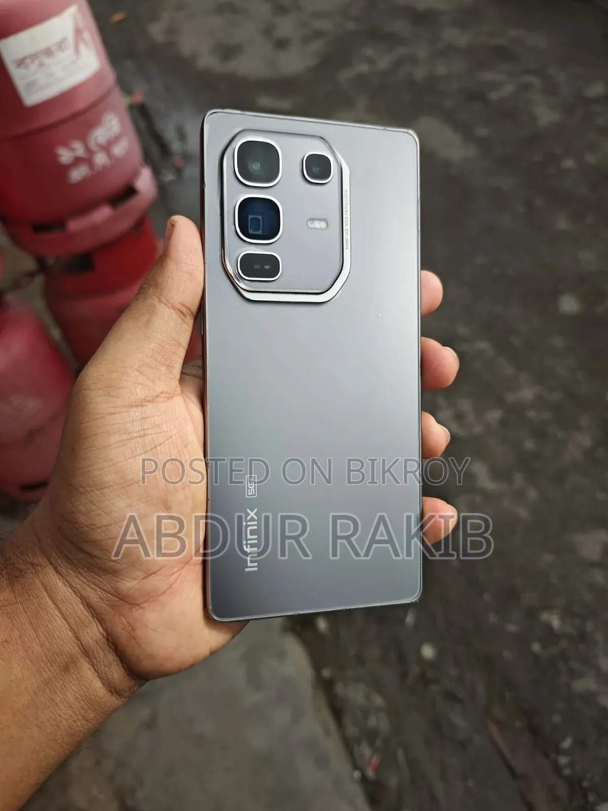 Infinix Note 50 Pro+ 256 GB Gray