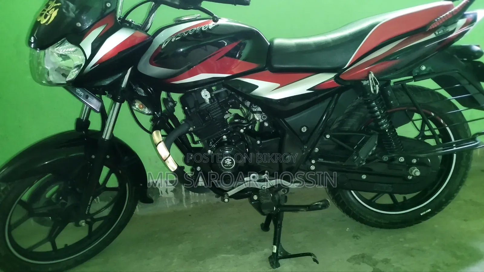 Bajaj Discover 125 2025 Black