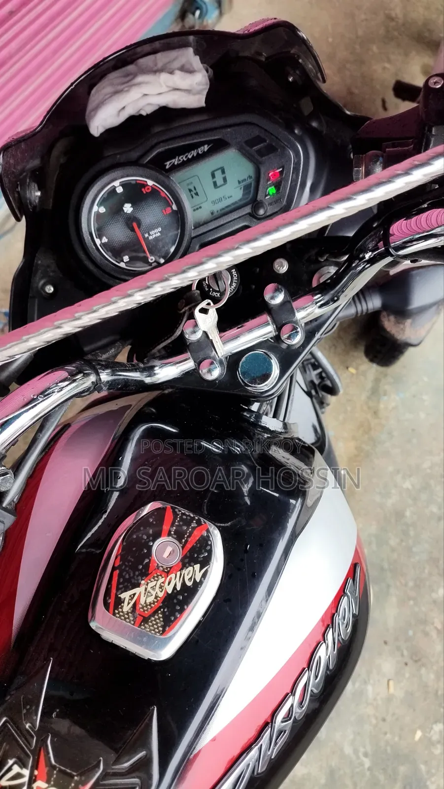 Bajaj Discover 125 2025 Black