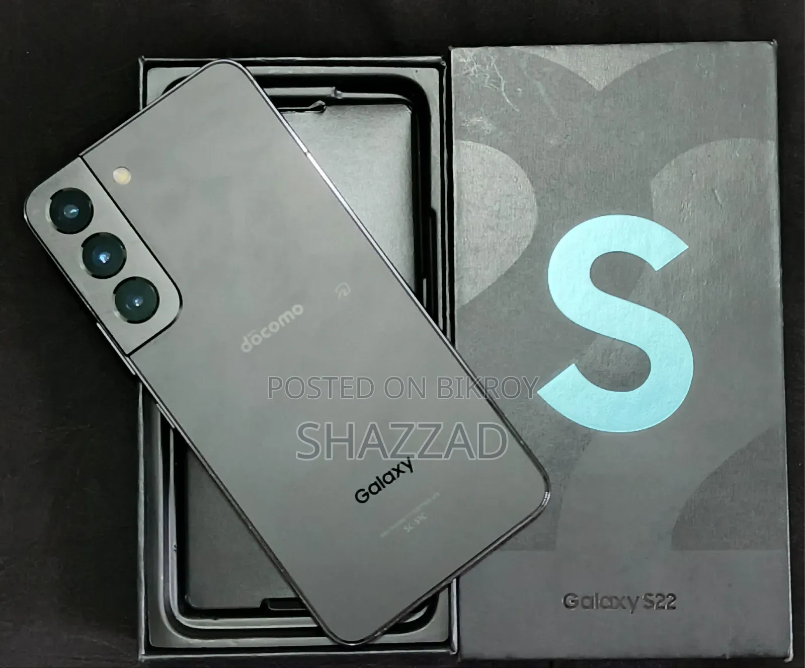 New Samsung Galaxy S22 5G 256 GB Black