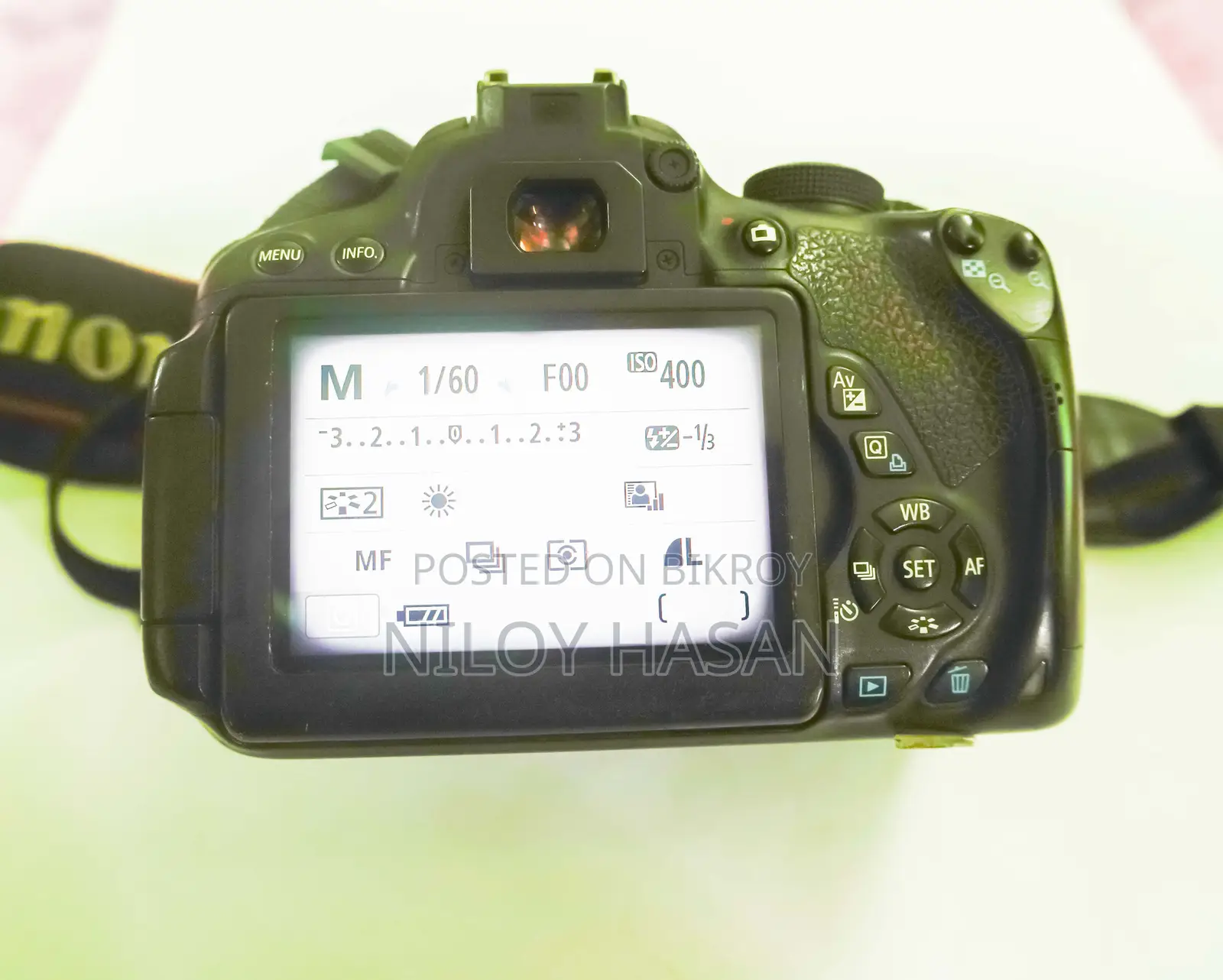 Canon Eos 700d Whit 55-250 Zoom Lence