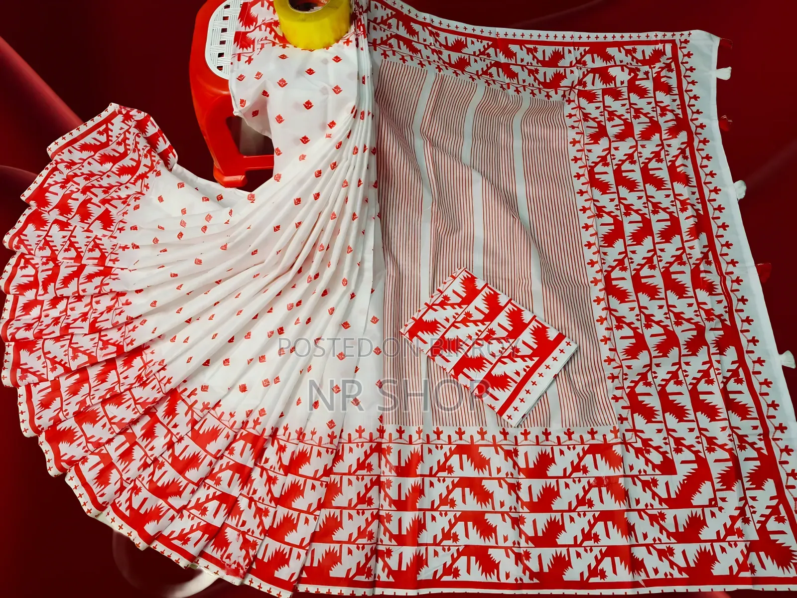 Premium Resham Silk Saree (with matching blouse piece)