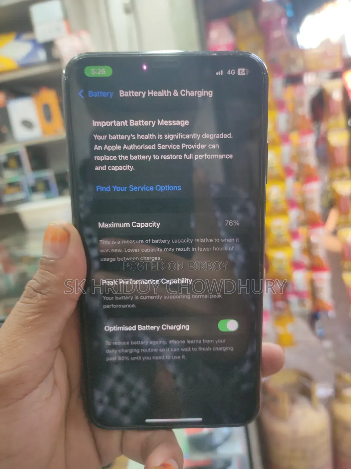 Apple iPhone XS Max 64 GB Black