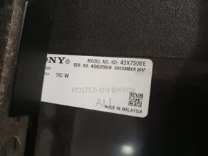 TV with broken display
