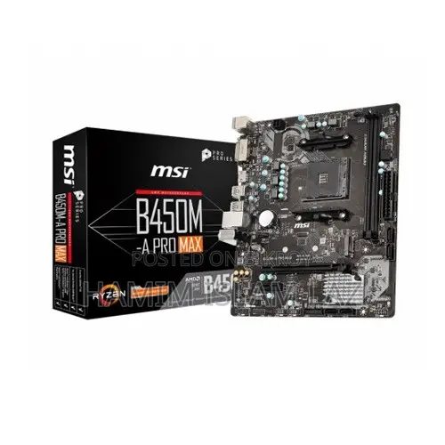 Msi B450m-a Pro Max Ii