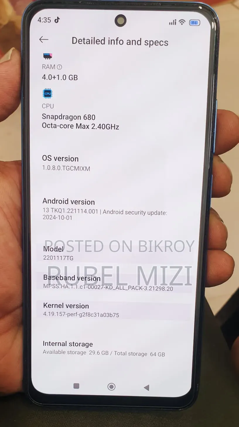 Xiaomi Redmi Note 11 64 GB Blue