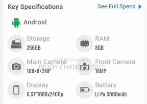 Xiaomi Redmi Note 13 256 GB White