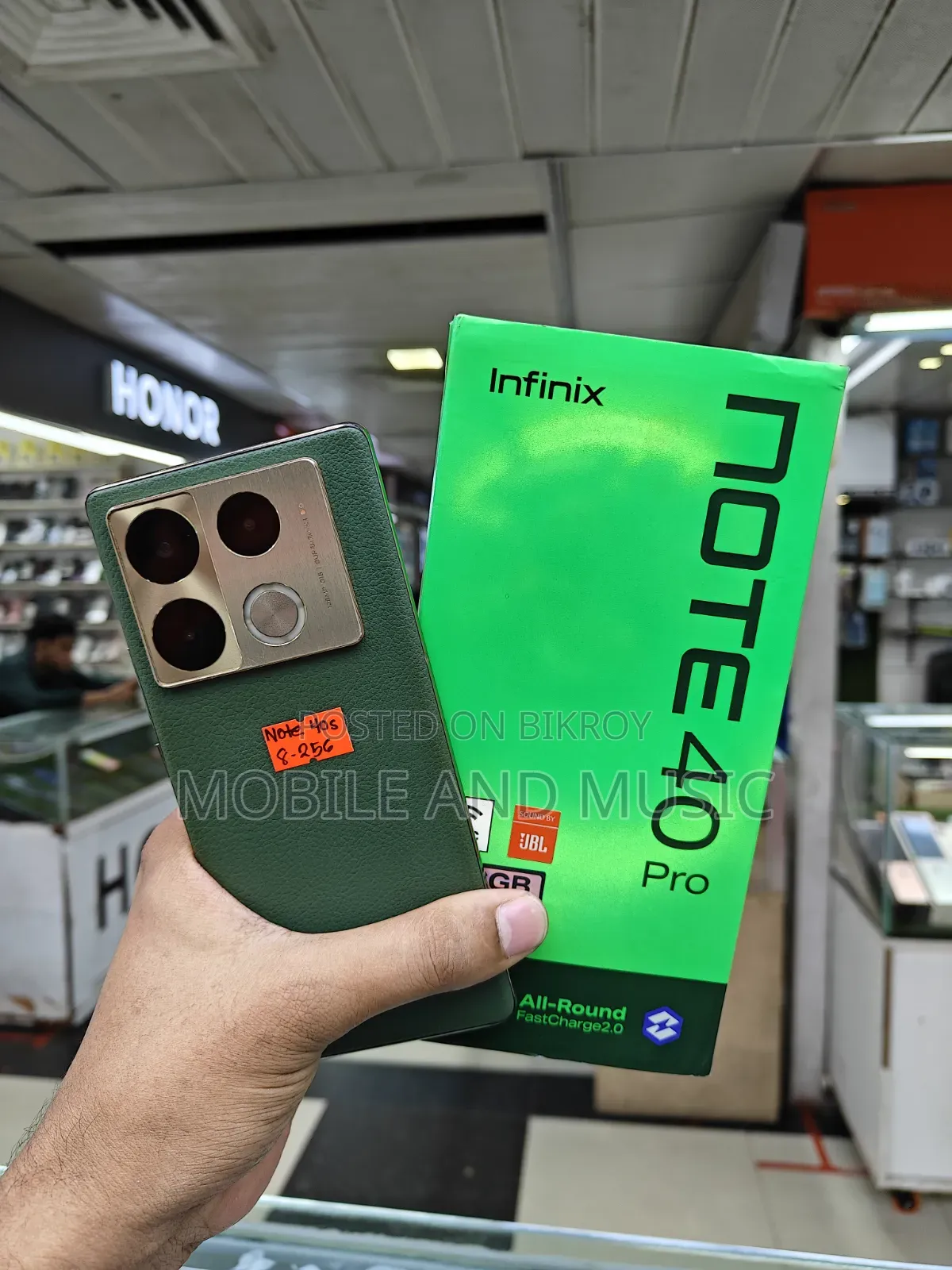 Infinix Note 40 Pro 256 GB Green