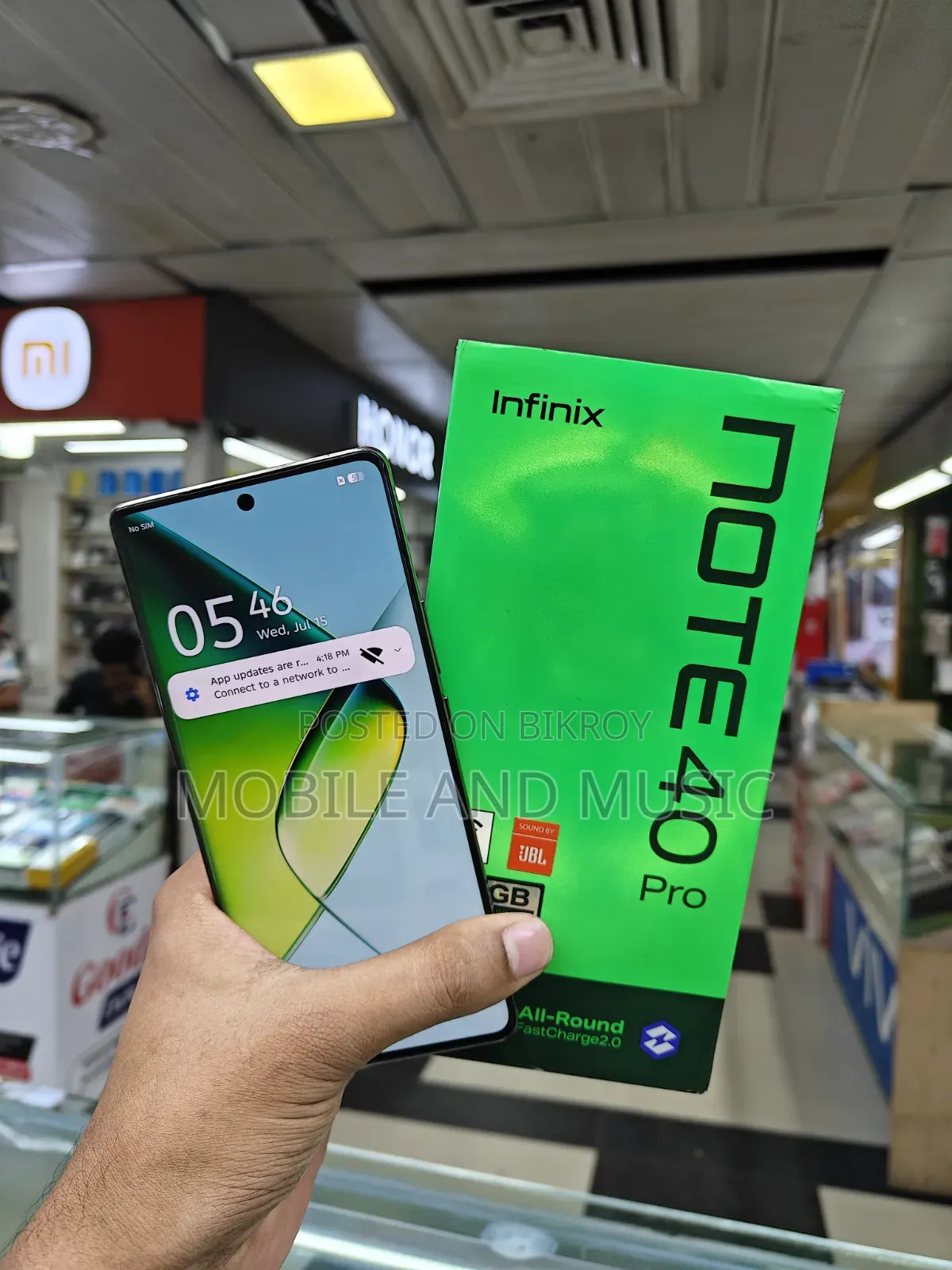 Infinix Note 40 Pro 256 GB Green