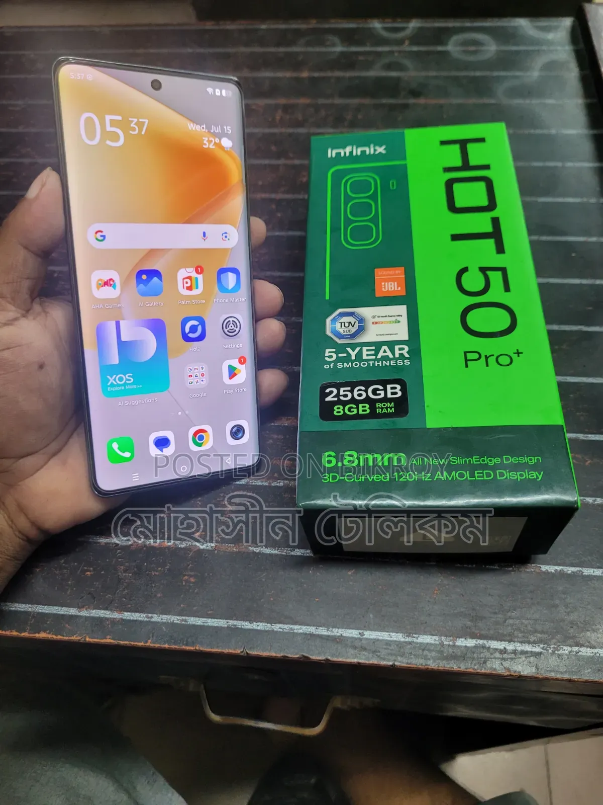 Infinix Hot 50 Pro+ 4G 256 GB White