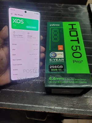 Infinix Hot 50 Pro+ 4G 256 GB White