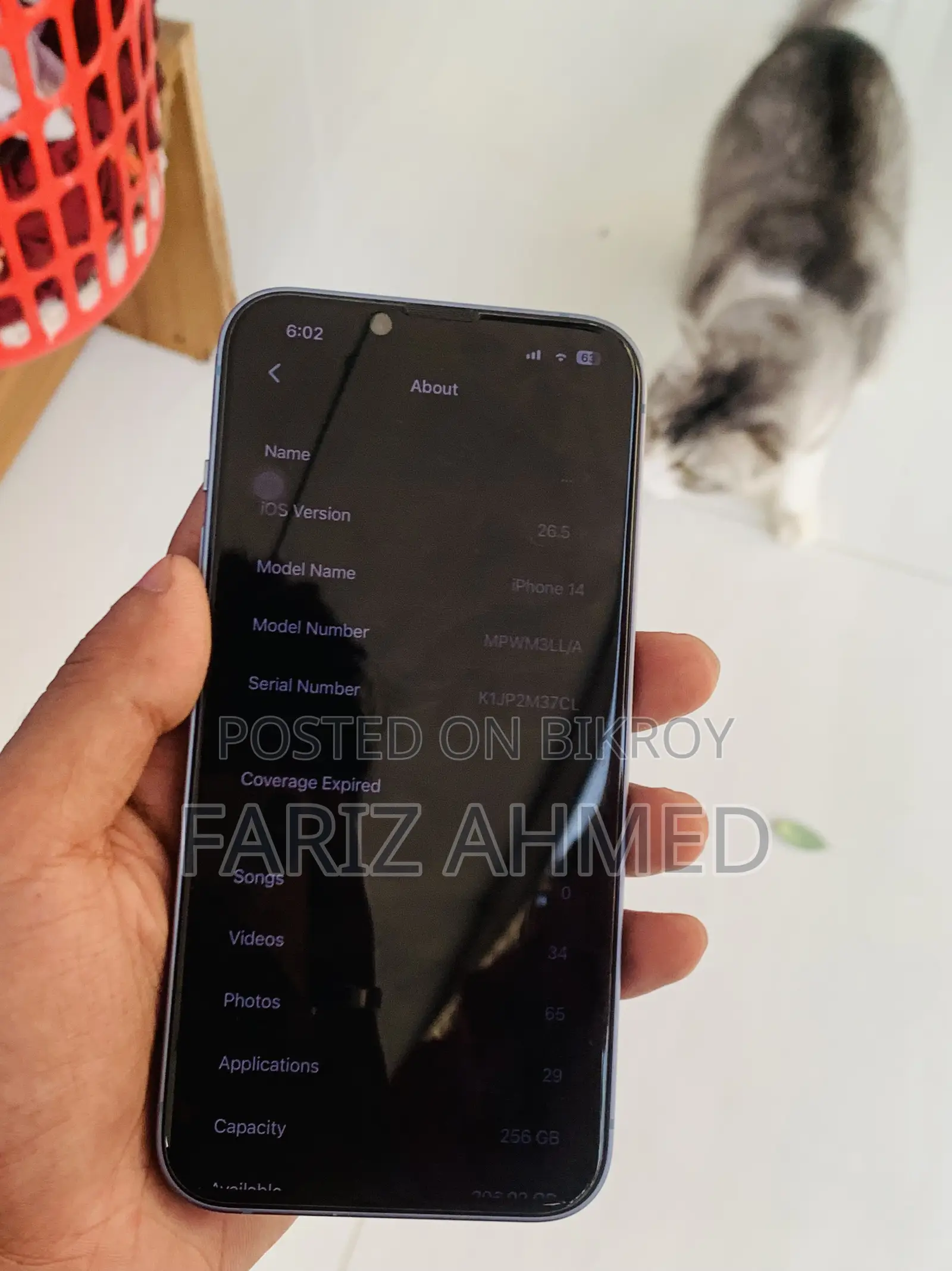 Apple iPhone 14 256 GB Blue
