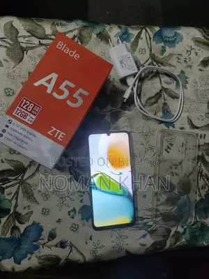 New ZTE A55 128 GB Black