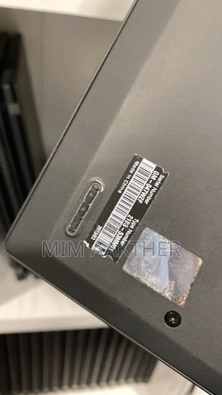 Laptop Lenovo 32GB SSD 512GB