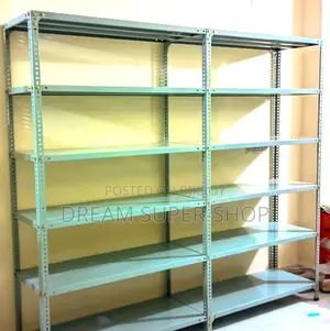 StrongHold Slotted Rack – Heavy Duty Steel Shelving