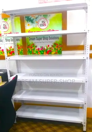 StrongHold Slotted Rack – Heavy Duty Steel Shelving