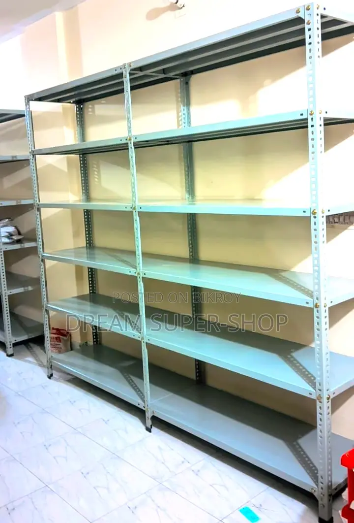 StrongHold Slotted Rack – Heavy Duty Steel Shelving
