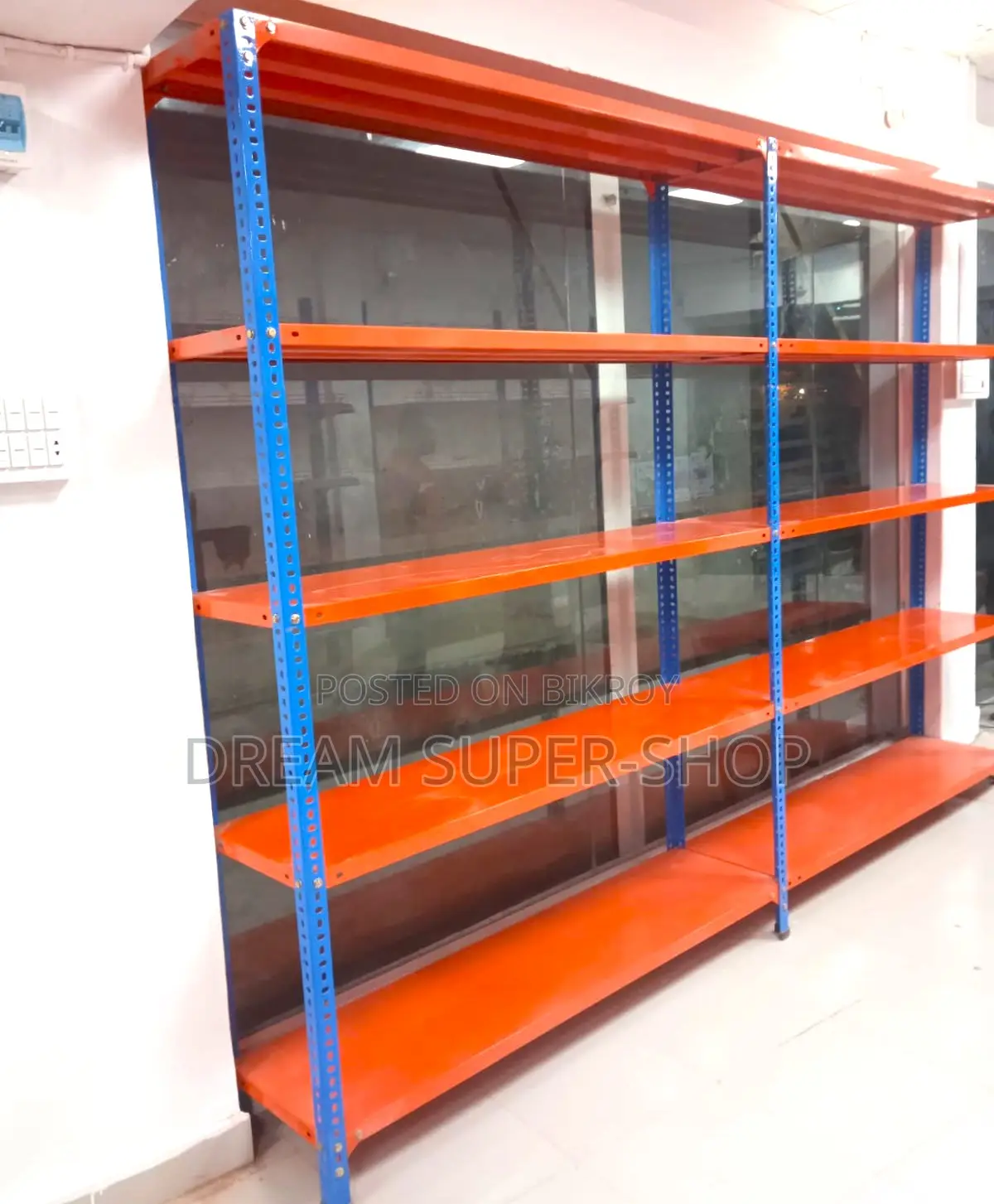 StrongHold Slotted Rack – Heavy Duty Steel Shelving