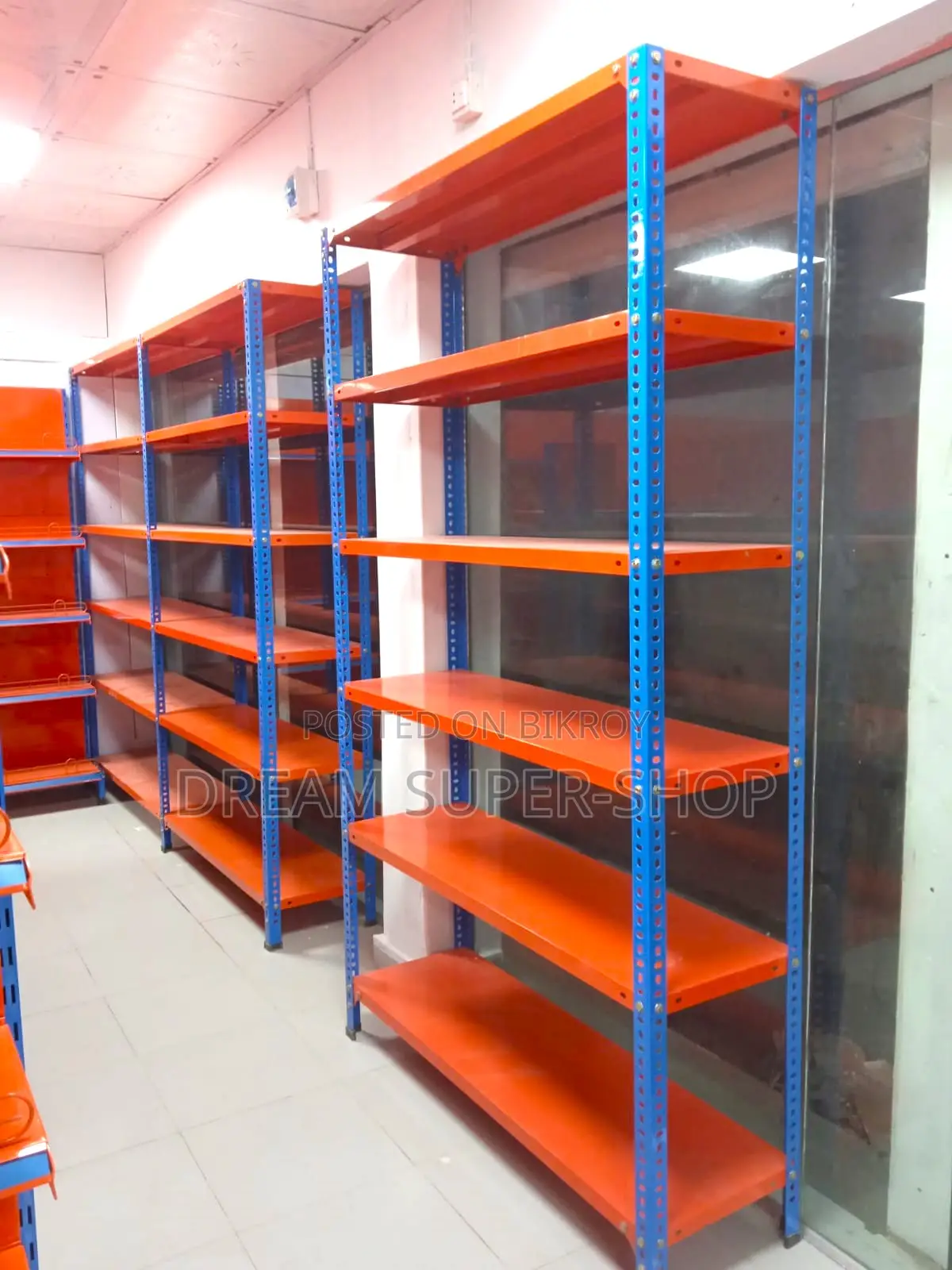 StrongHold Slotted Rack – Heavy Duty Steel Shelving