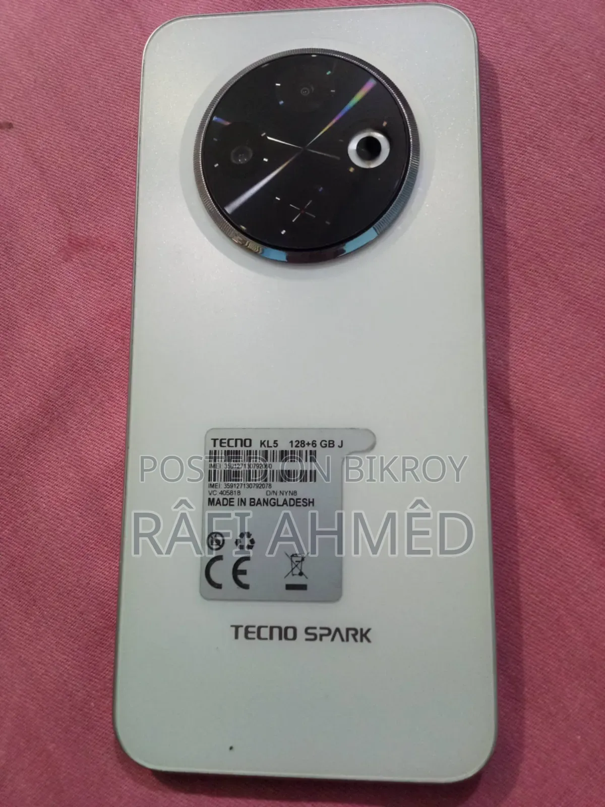 New Tecno L8 16 GB White