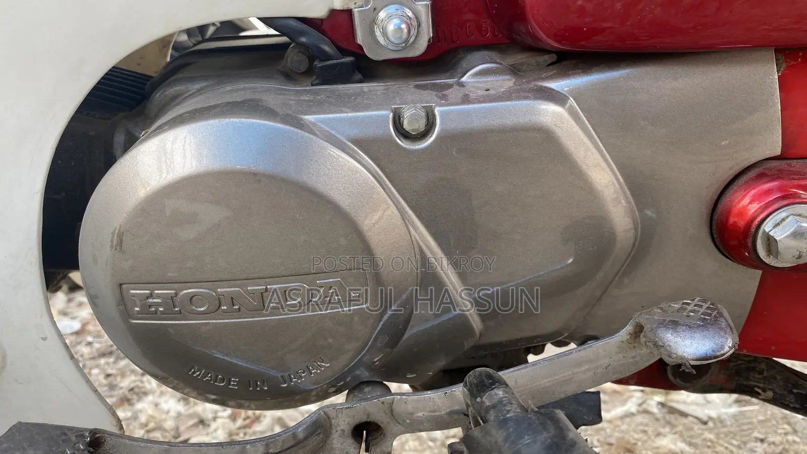 Honda Super Hawk 2002 Red