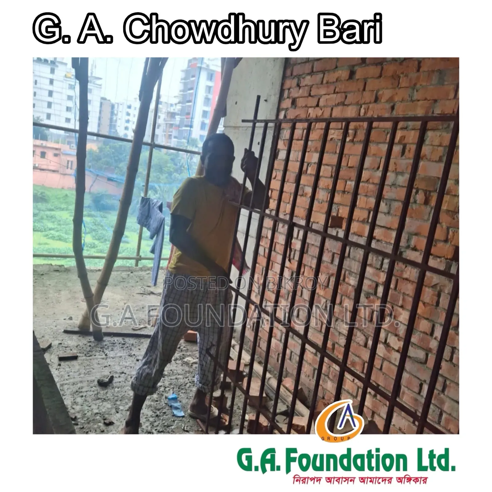 3-Bedroom Apartment in G.A. Chowdhury Bari, Mirpur for Sale