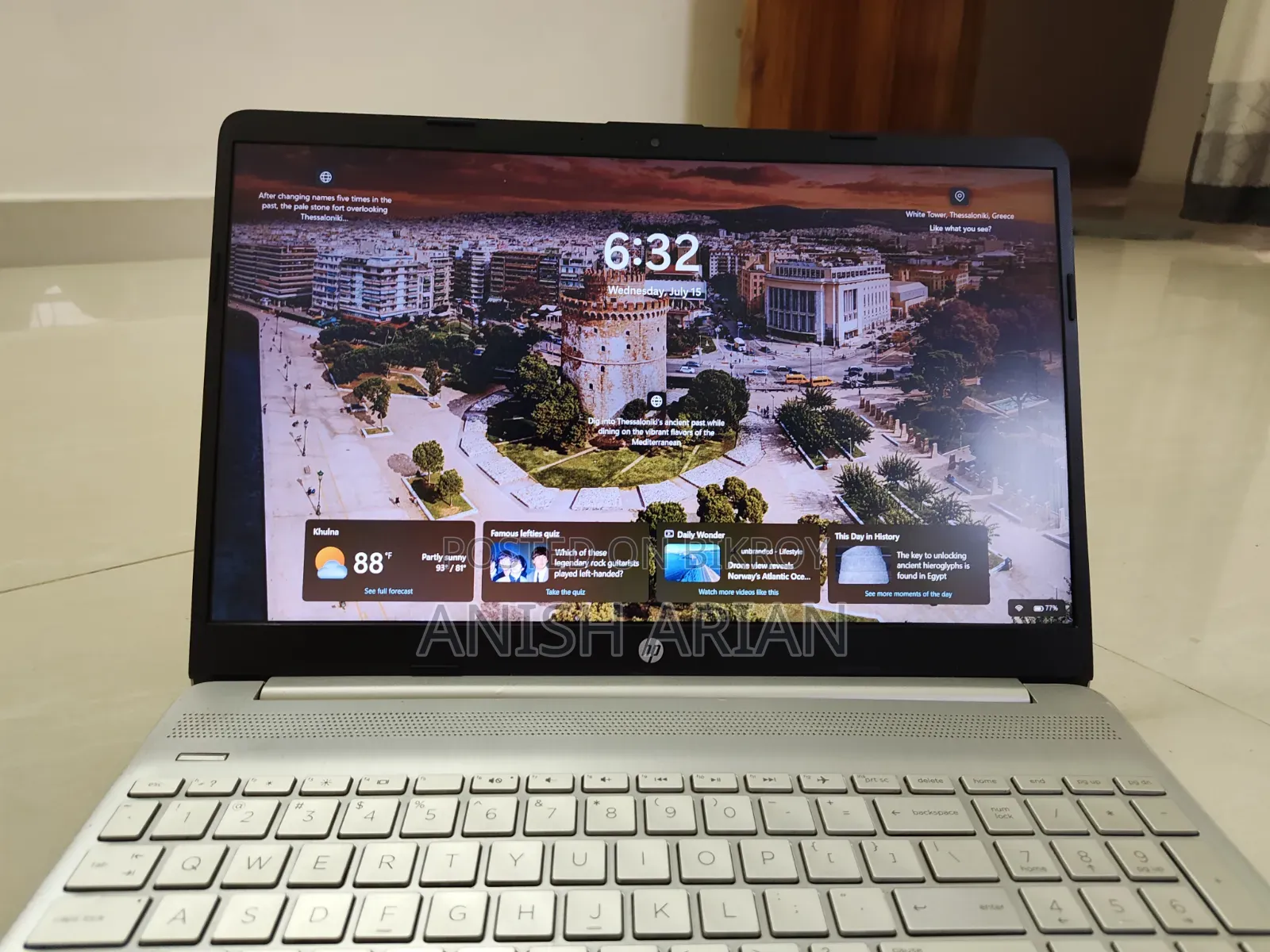 Laptop HP 15S 8GB Intel Core i5 SSD 1T
