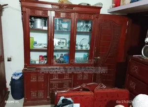 Teak Wood Showcase for sale