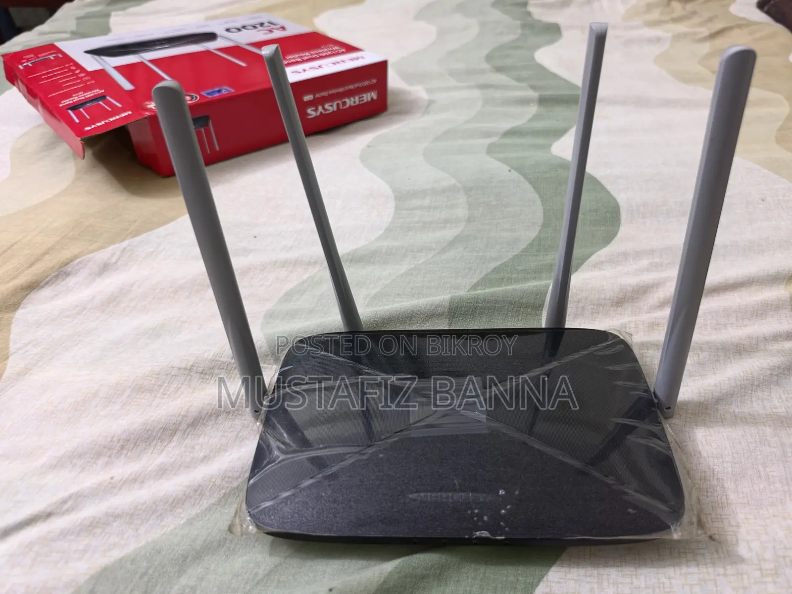 Mercusys AC12 AC1200 Dual Band Wireless Router With Multi-Mode
