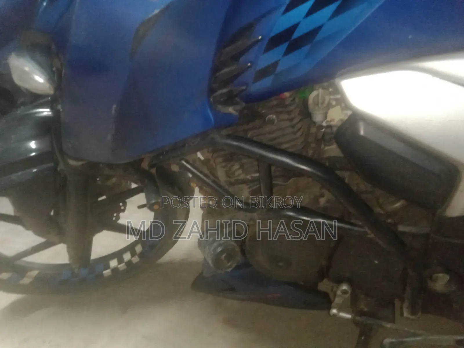 TVS Apache RTR 160 4V 2019 Blue