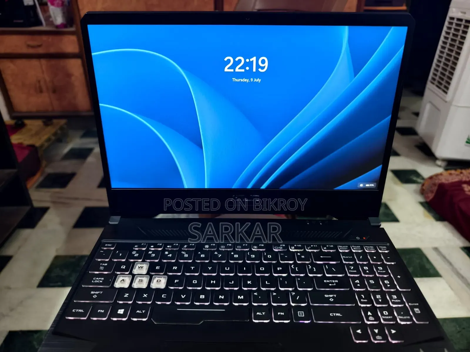 Laptop Asus TUF Gaming FX504 8GB Intel Core i5 SSD 512GB