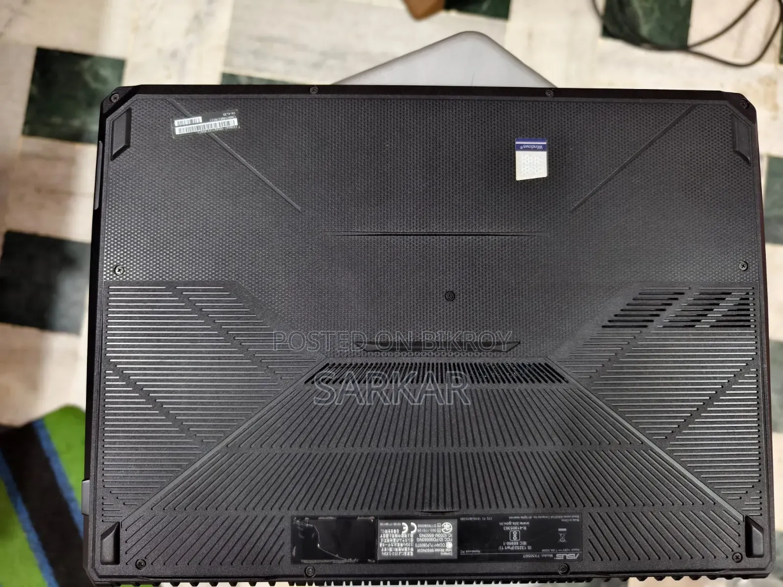 Laptop Asus TUF Gaming FX504 8GB Intel Core i5 SSD 512GB