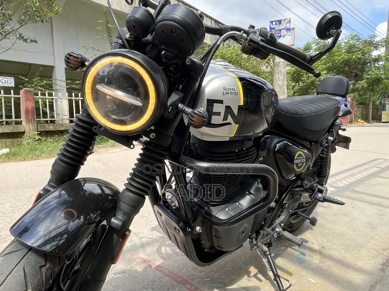New Royal Enfield Hunter 350 2024 Black
