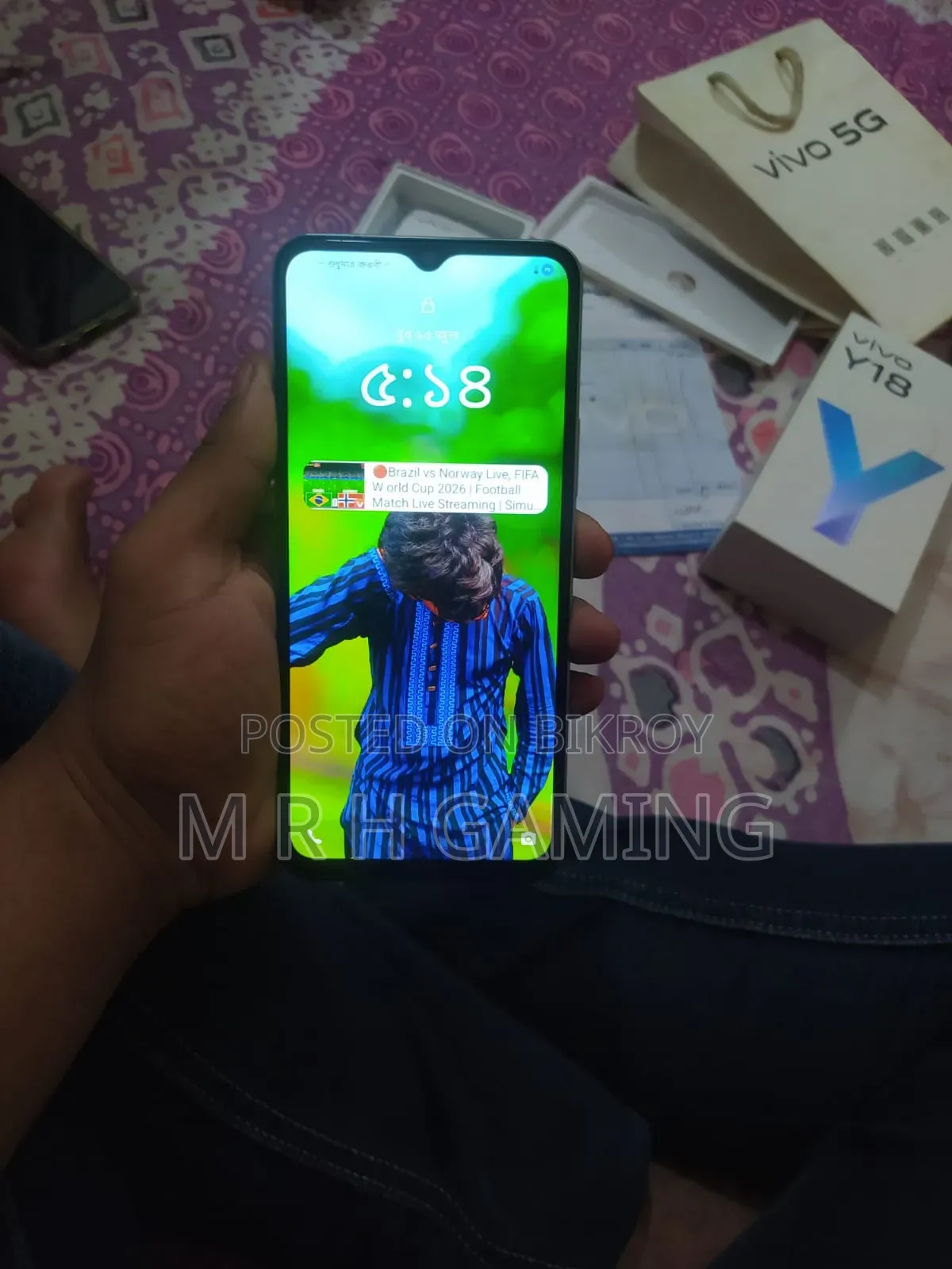 ভিভো ওয়াই১৮ ১২৮ জিবি