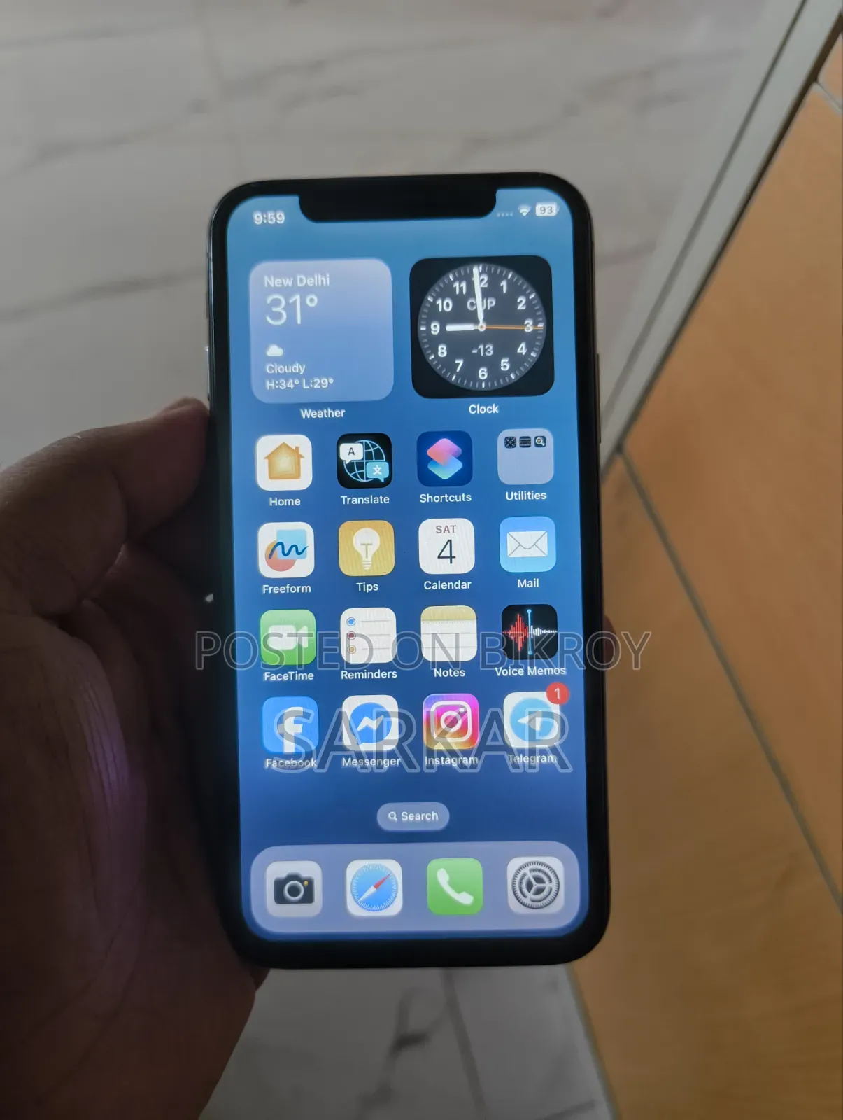 Apple iPhone X 64 GB Black