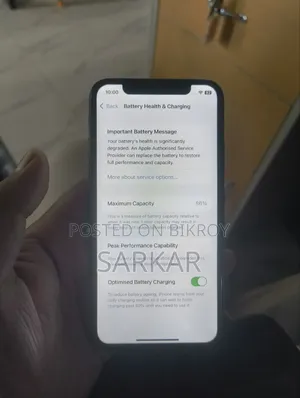Apple iPhone X 64 GB Black