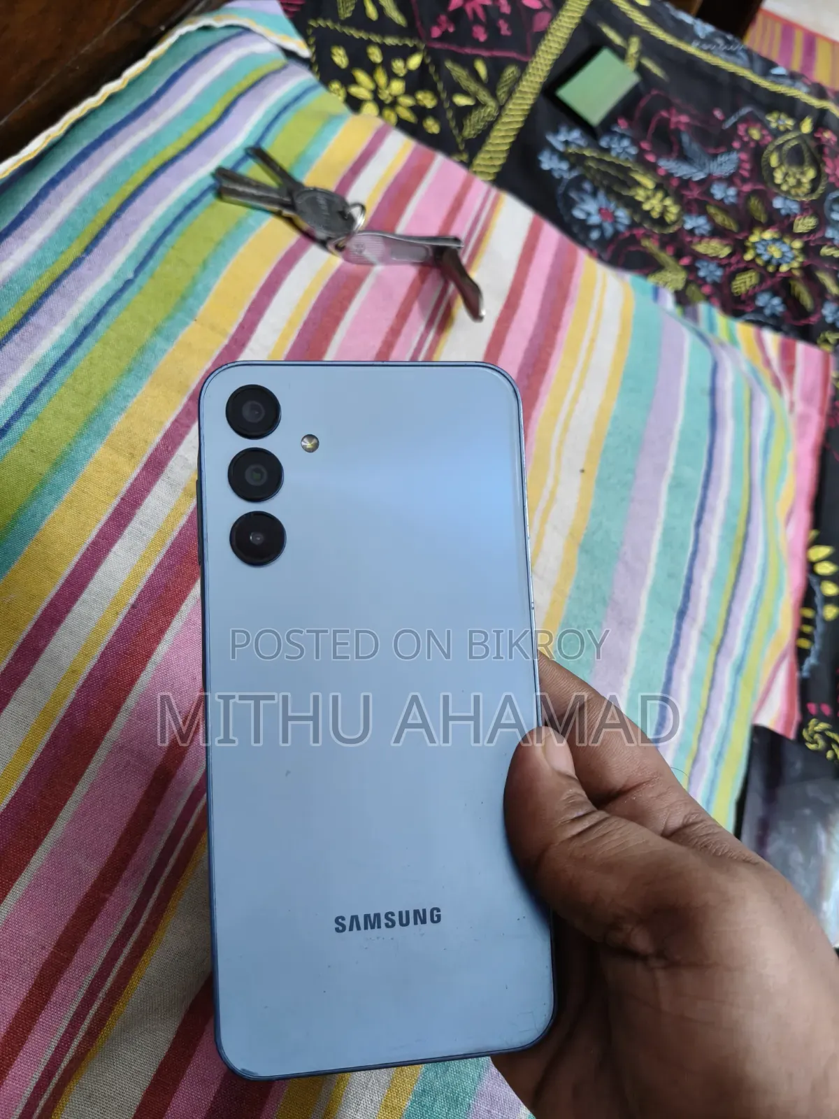 স্যামসাং গ্যালাক্সি এ১৫ ৫জি ১২৮ জিবি নীল