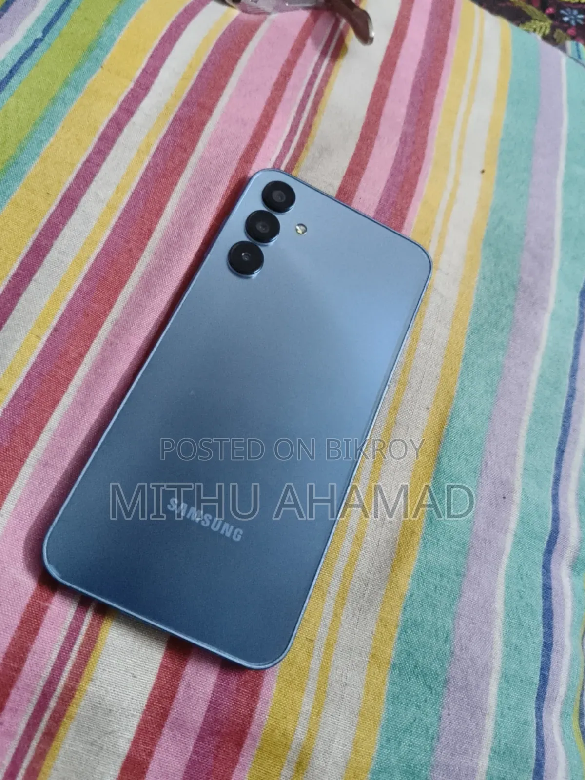 স্যামসাং গ্যালাক্সি এ১৫ ৫জি ১২৮ জিবি নীল