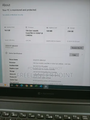 ল্যাপটপ তোশিবা ডাইনাবুক আর৬৩৪/এম ১৬জিবি ইন্টেল কোর আই৫ এসএসডি ২৫৬জিবি