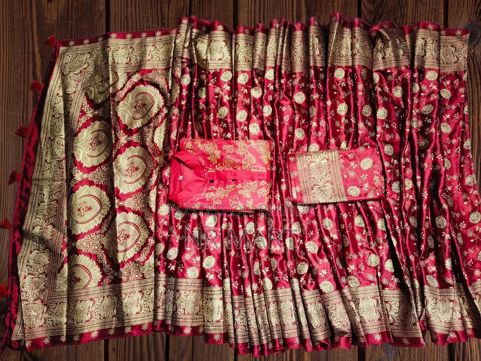 Premium Saree-Panjabi Couple Set (with Matching Blouse Piece)