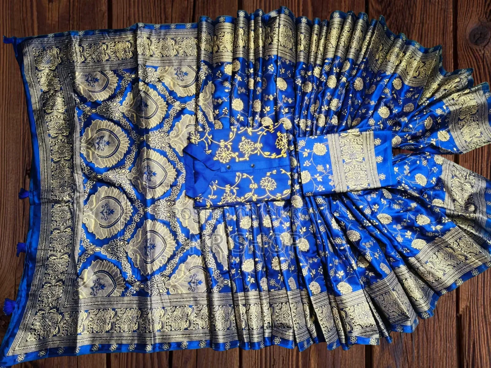 Premium Saree-Panjabi Couple Set (with matching blouse piece)