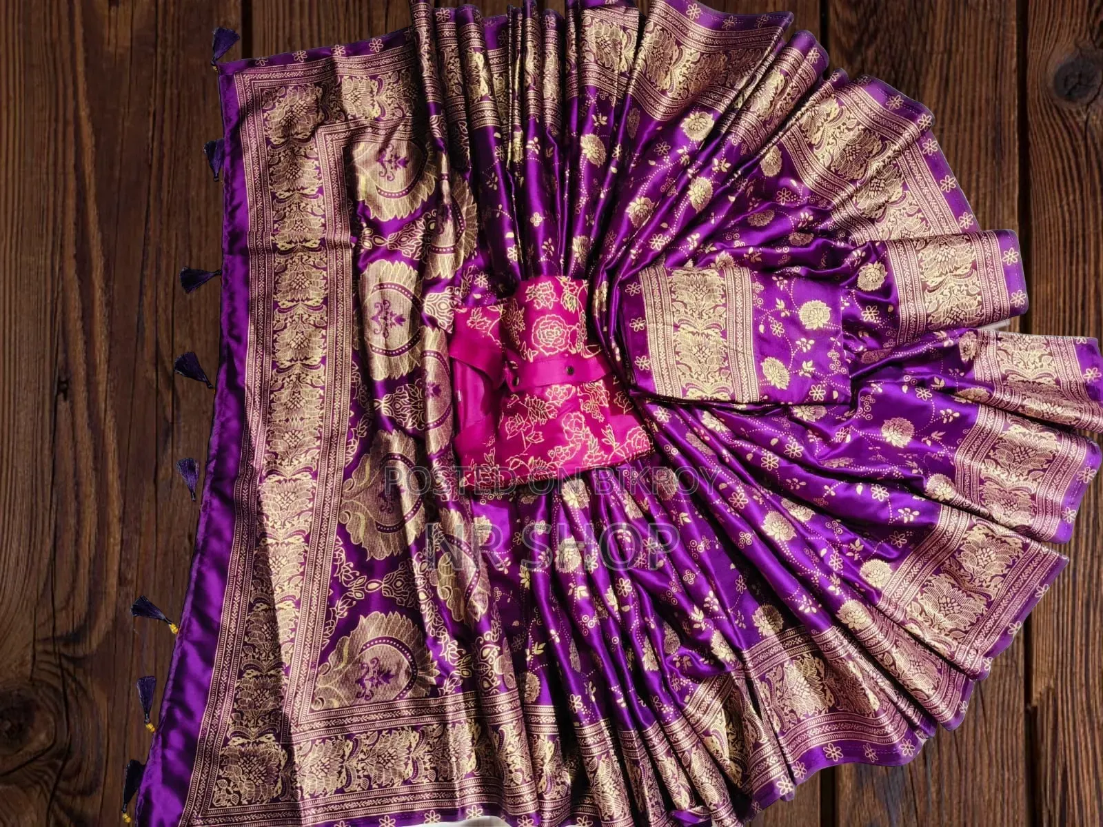 Premium Saree-Panjabi Couple Set (with matching blouse piece)