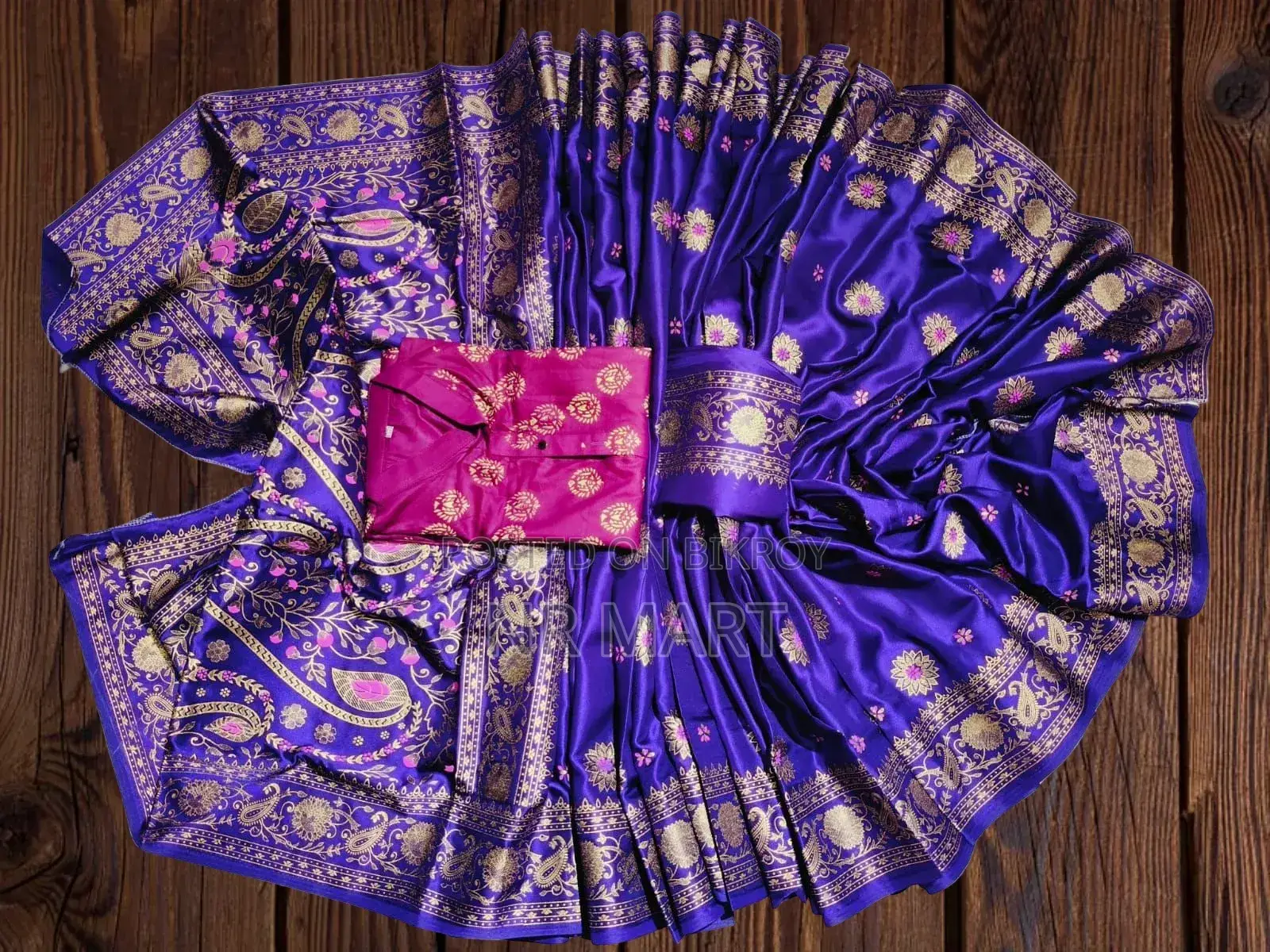 Premium Saree-Panjabi Couple Set (with Matching Blouse Piece)