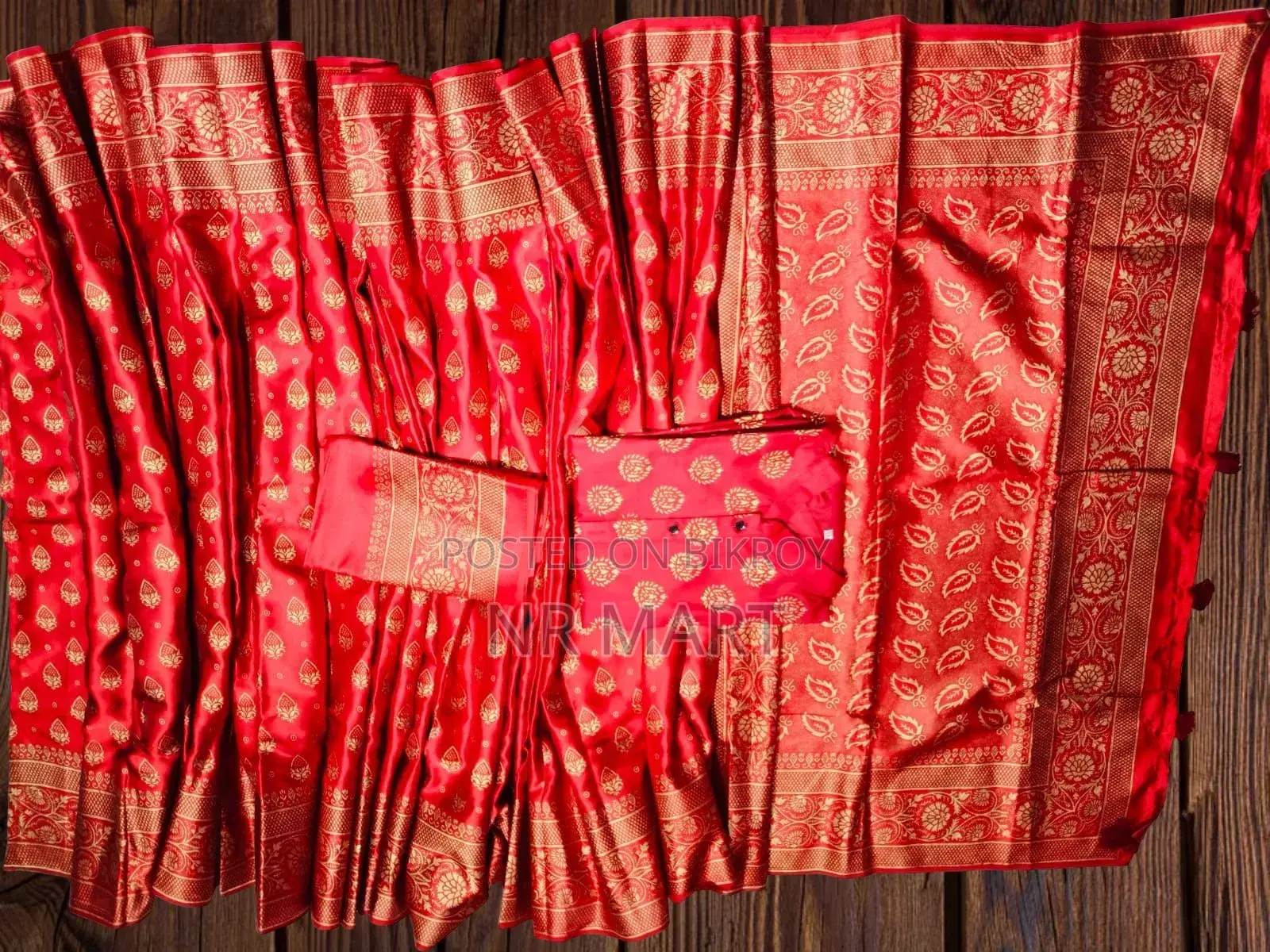 Premium Saree-Panjabi Couple Set (with Matching Blouse Piece)