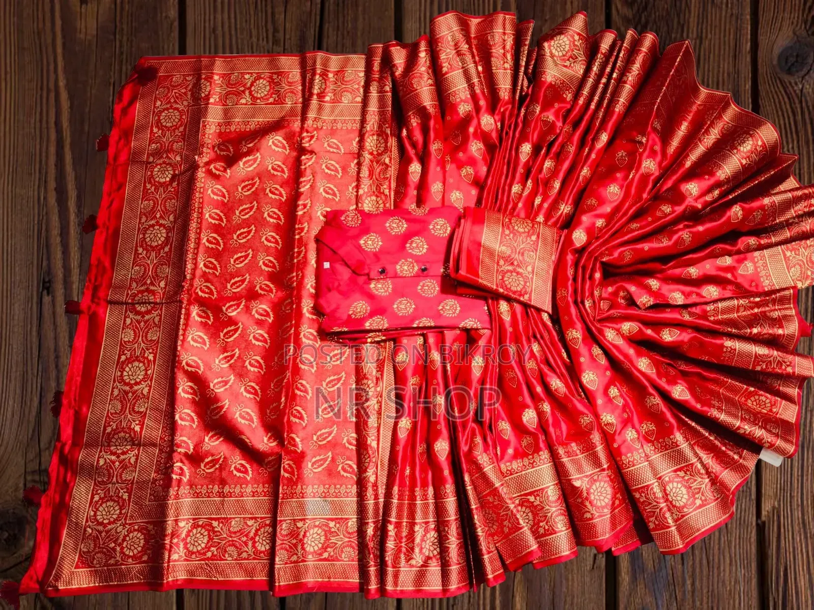 Premium Saree-Panjabi Couple Set (with matching blouse piece)