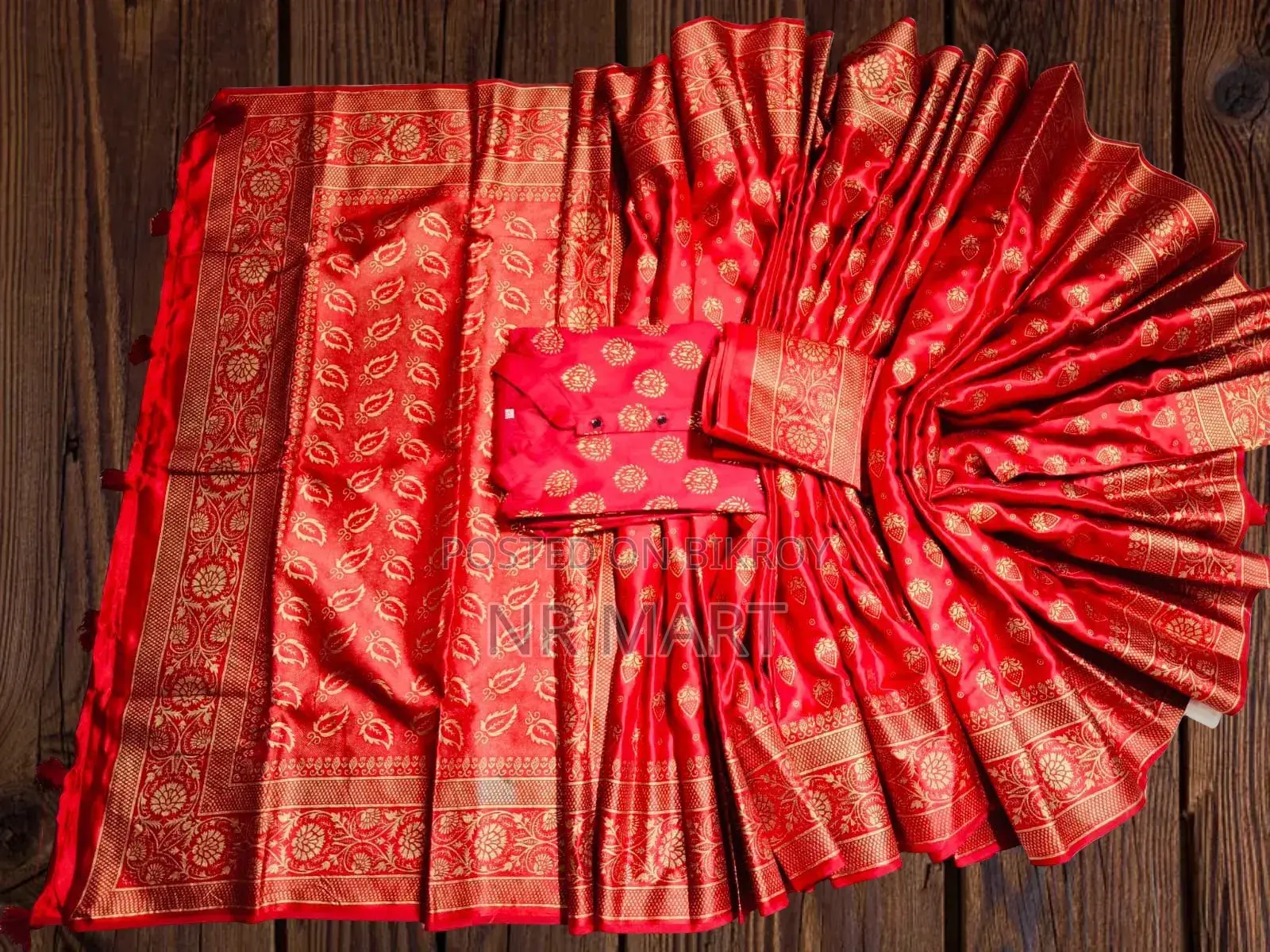 Premium Saree-Panjabi Couple Set (with Matching Blouse Piece)